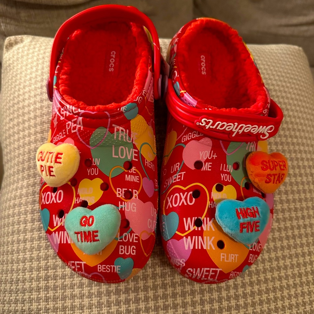 Sweethearts x crocs Valentine’s Day clogs